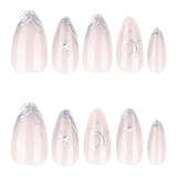 Celestial Moon and Star Nail Art