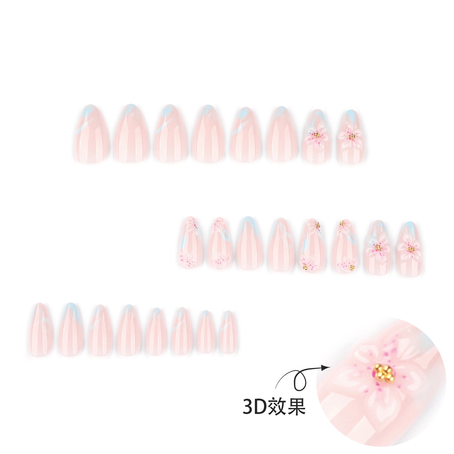 Elegant Floral Nail Art