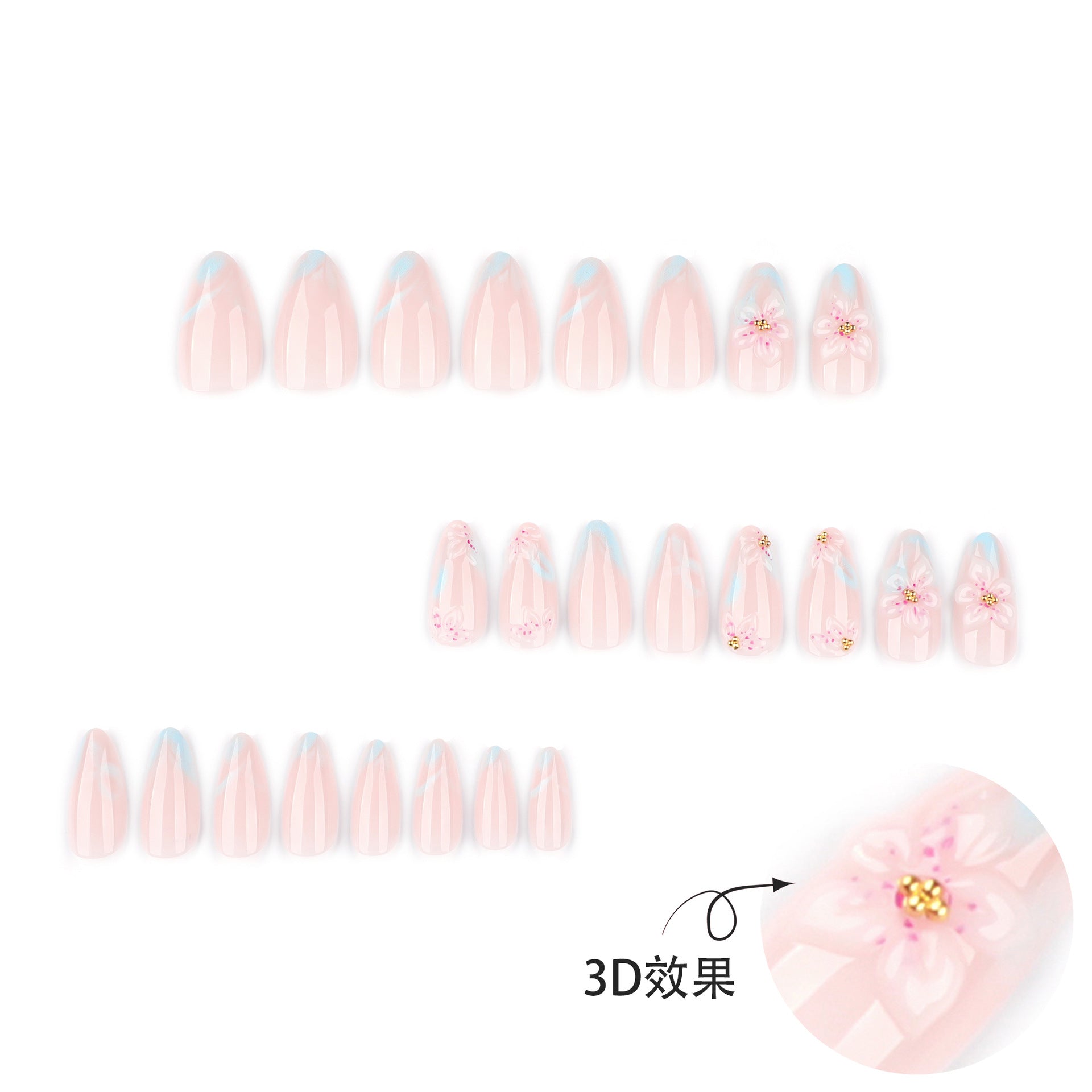 Elegant Floral Nail Art