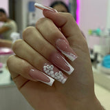 Elegant French Tip Nail Art
