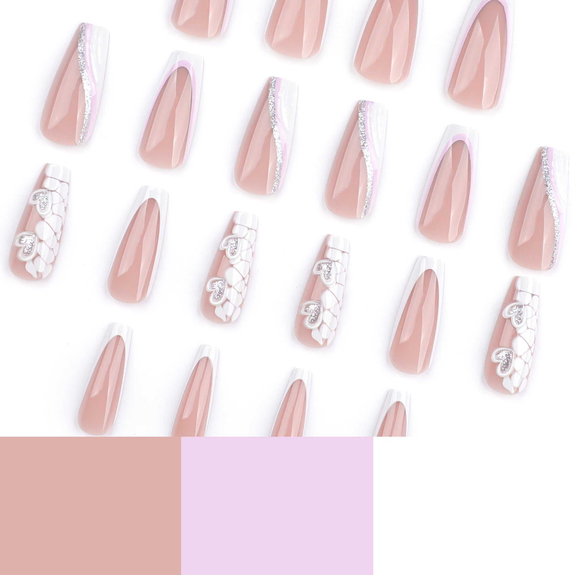 Elegant French Tip Nail Art