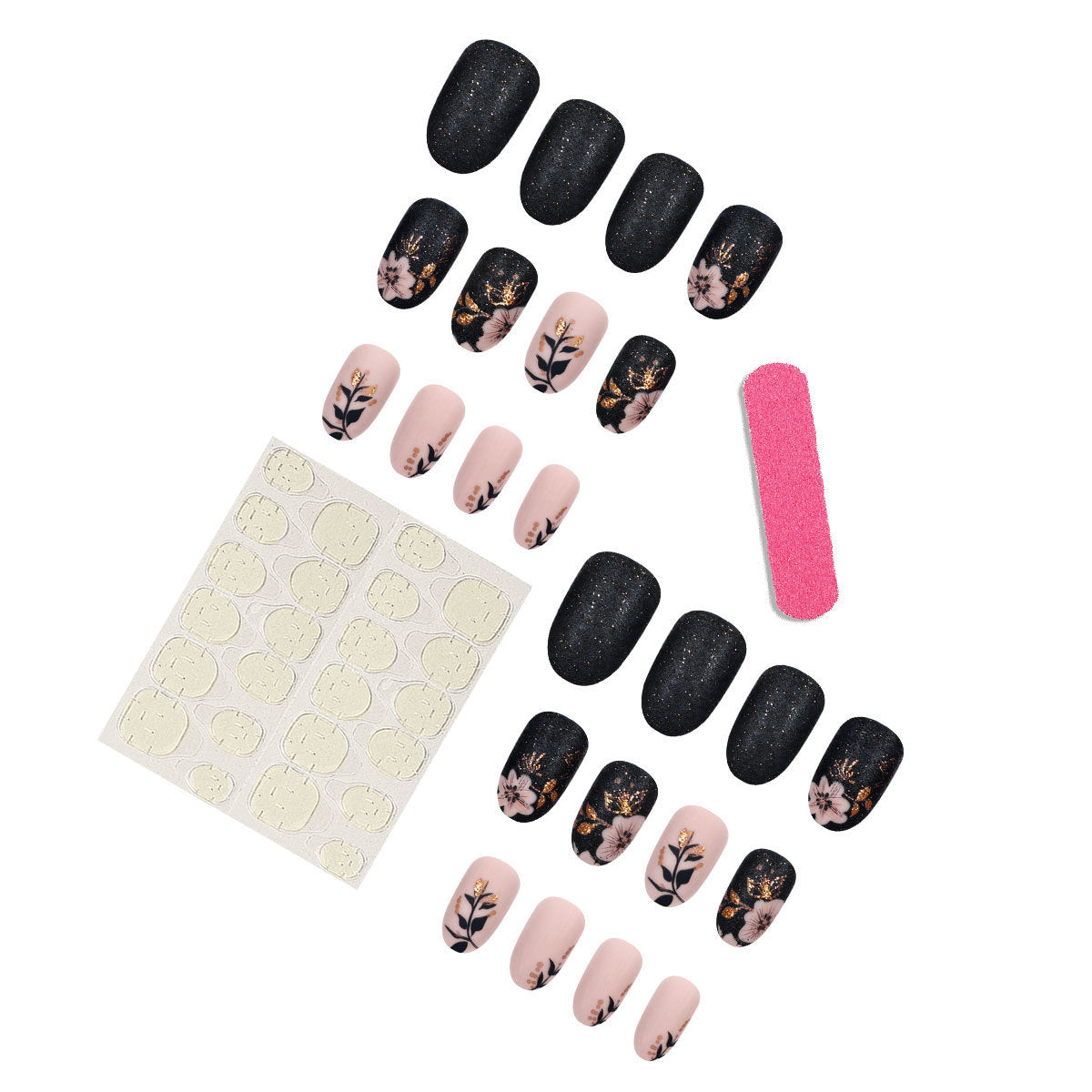 Elegant Floral Nail Art