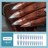 Almond-Shaped Stiletto Nails
