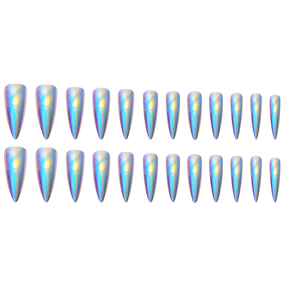 Almond-Shaped Stiletto Nails