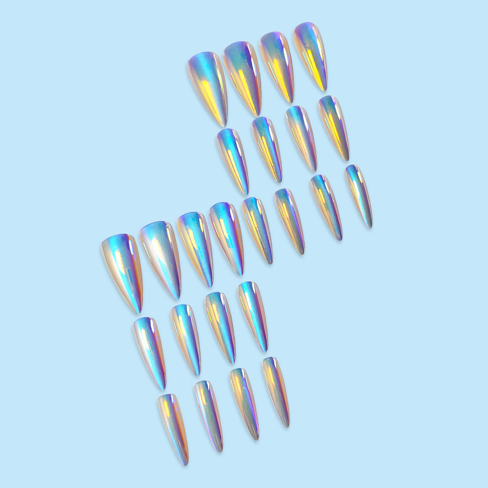Almond-Shaped Stiletto Nails