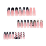 Elegant Acrylic Stiletto Nail Art