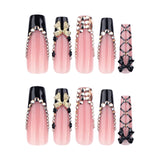Elegant Acrylic Stiletto Nail Art