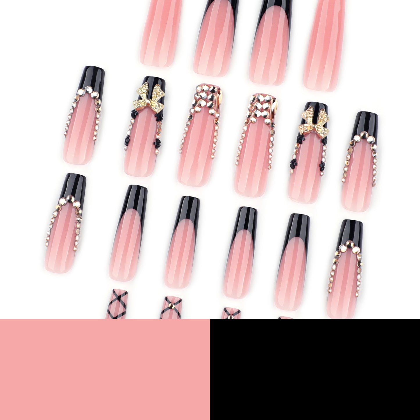 Elegant Acrylic Stiletto Nail Art