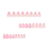 Polka Dot & Lattice Pattern Nail Art