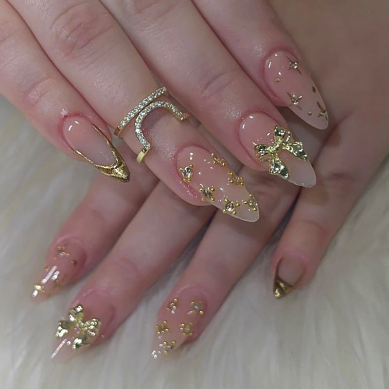 Elegant Nude Nail Art