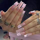 Elegant Pink Nail Art