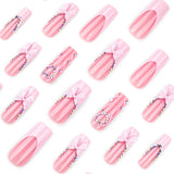 Elegant Pink Nail Art