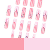 Elegant Pink Nail Art