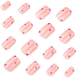 Pink Floral Nail Art