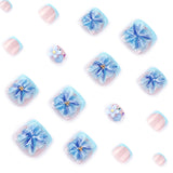 Floral 3D Nail Art