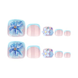 Floral 3D Nail Art