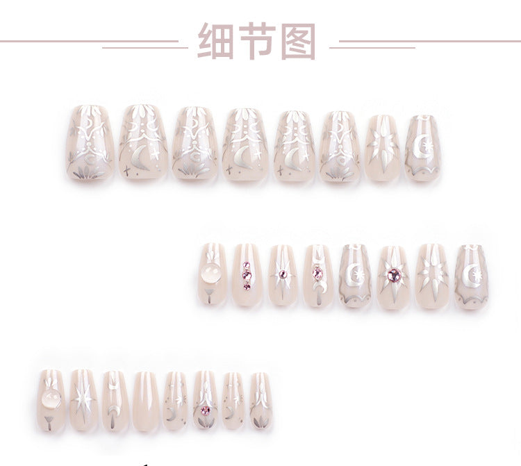 Clear Acrylic Nail Art