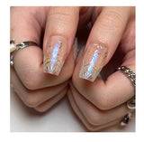 Clear Acrylic Nail Art