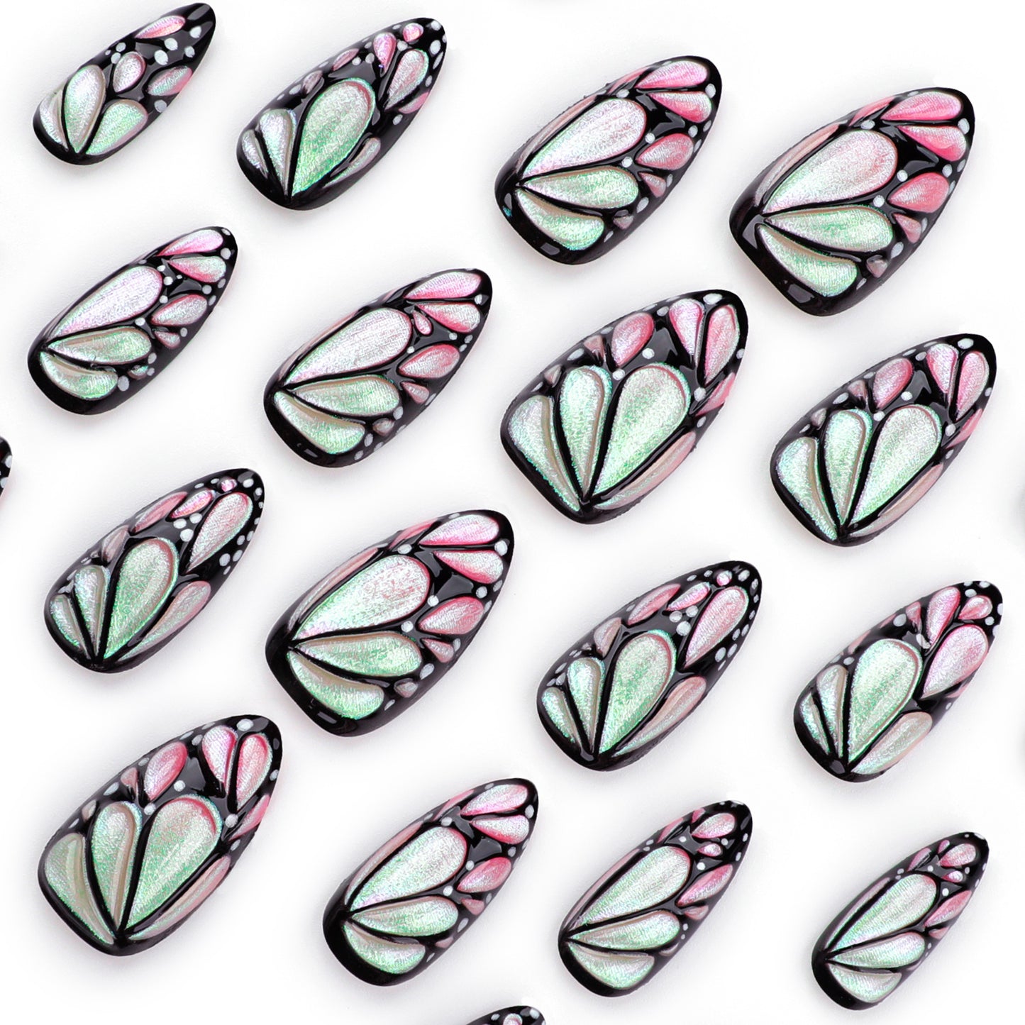 Butterfly Wing Nail Art