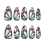 Butterfly Wing Nail Art