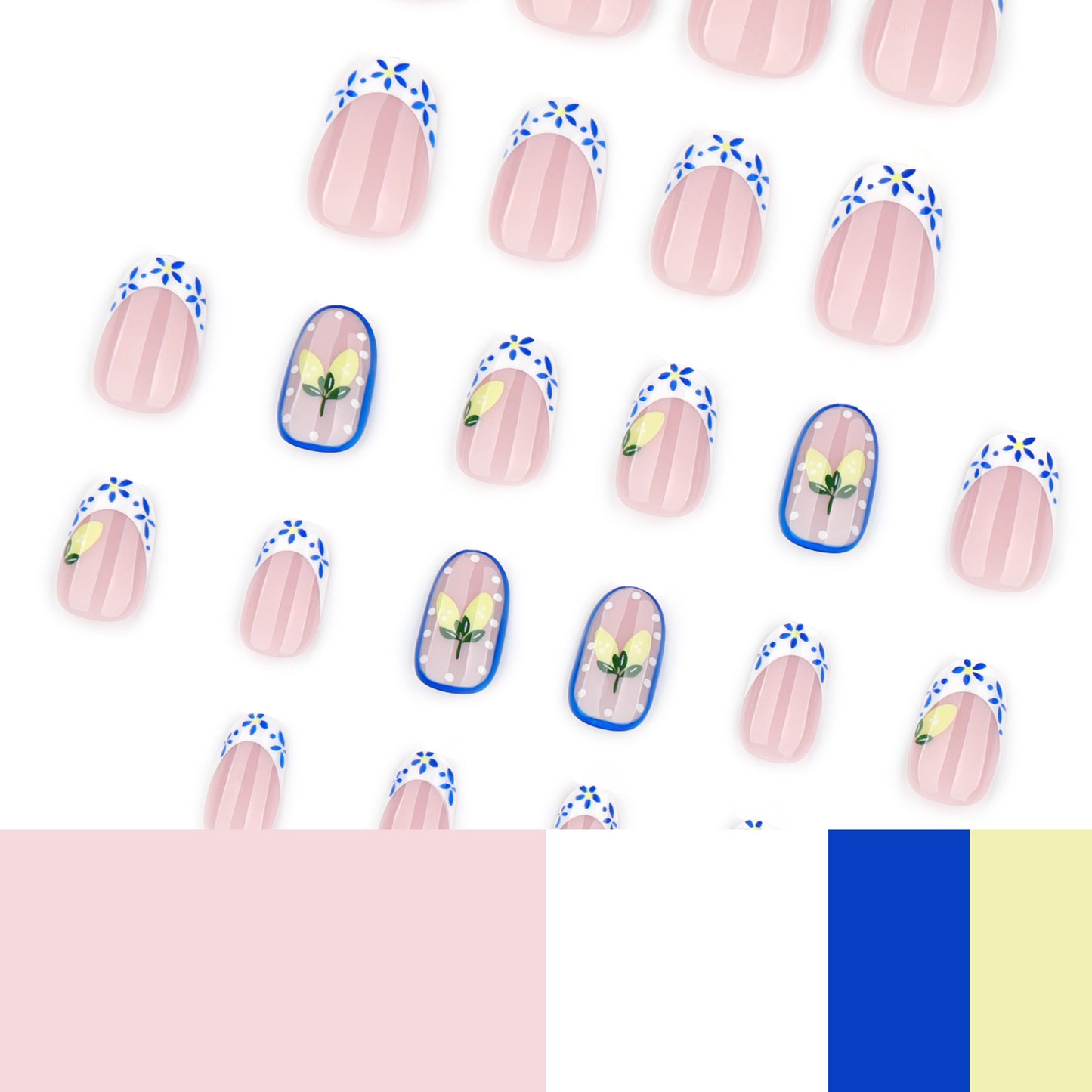 Playful Floral Nail Art