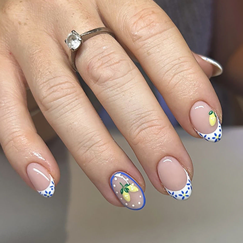 Playful Floral Nail Art