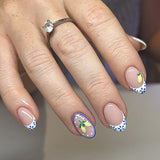 Playful Floral Nail Art