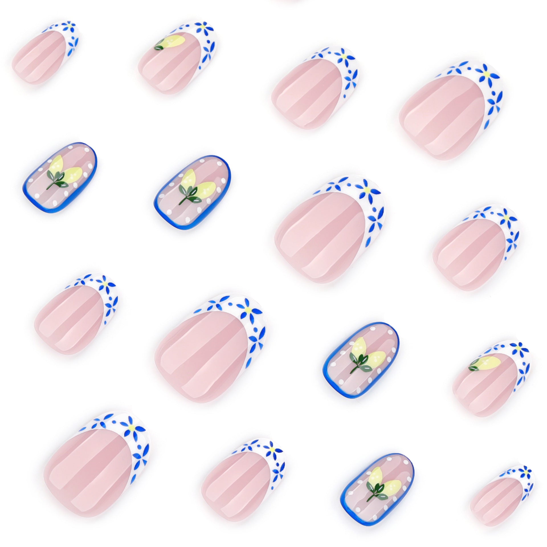 Playful Floral Nail Art