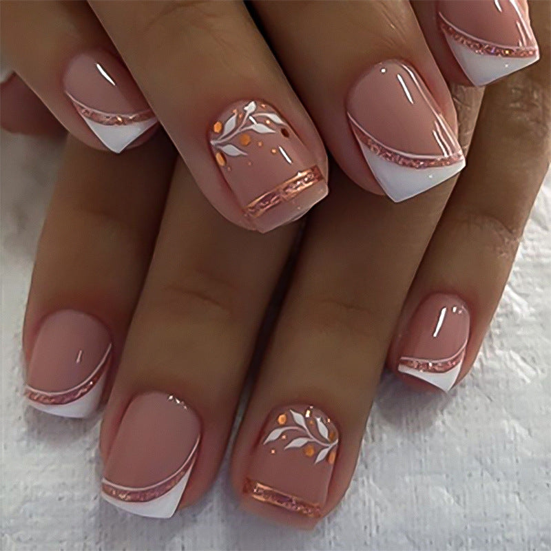French Tip Nail Art