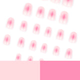 Elegant Pink Nail Art