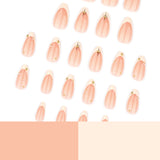 Elegant Nail Art with Gold Accents