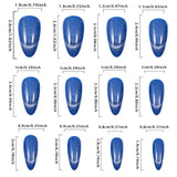 Royal Blue Glitter Press on Nails