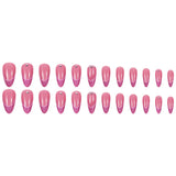 Luxury Rhinestone Accent Press-On Nails