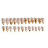 Honeybee & Blossom Glossy Press-On Nails