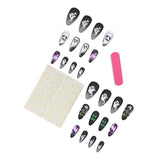 Halloween Ghost Press On Nails Set