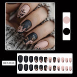 Floral Press-On Nail Set