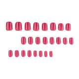 Glossy Square Press On Nails 24 Piece Set