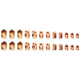 Autumn Acorn Nail Art Decal Stickers for Manicure