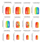 Colorful Press On Nail Set