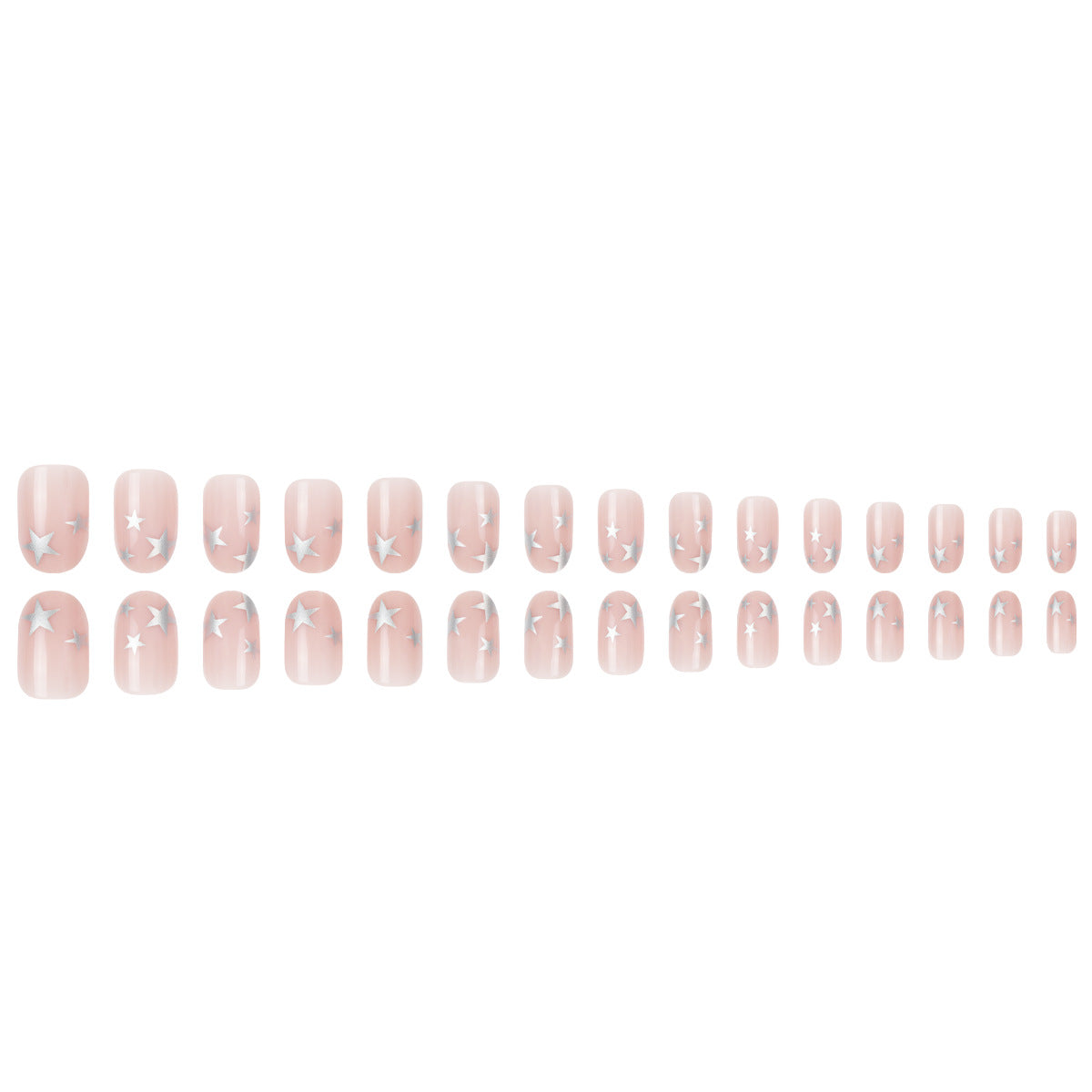 Star Pattern Nail Art Stickers