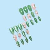 Leaf Design Press On Nails
