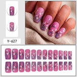 Floral Bee Nail Art Stickers