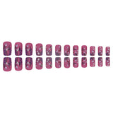 Floral Bee Nail Art Stickers