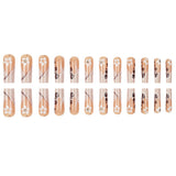 Floral Leopard Press On Nails