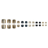 Zebra Pattern Toe Nail Stickers