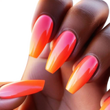 Glossy Ombre Press On Nails