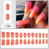 Glossy Ombre Press On Nails