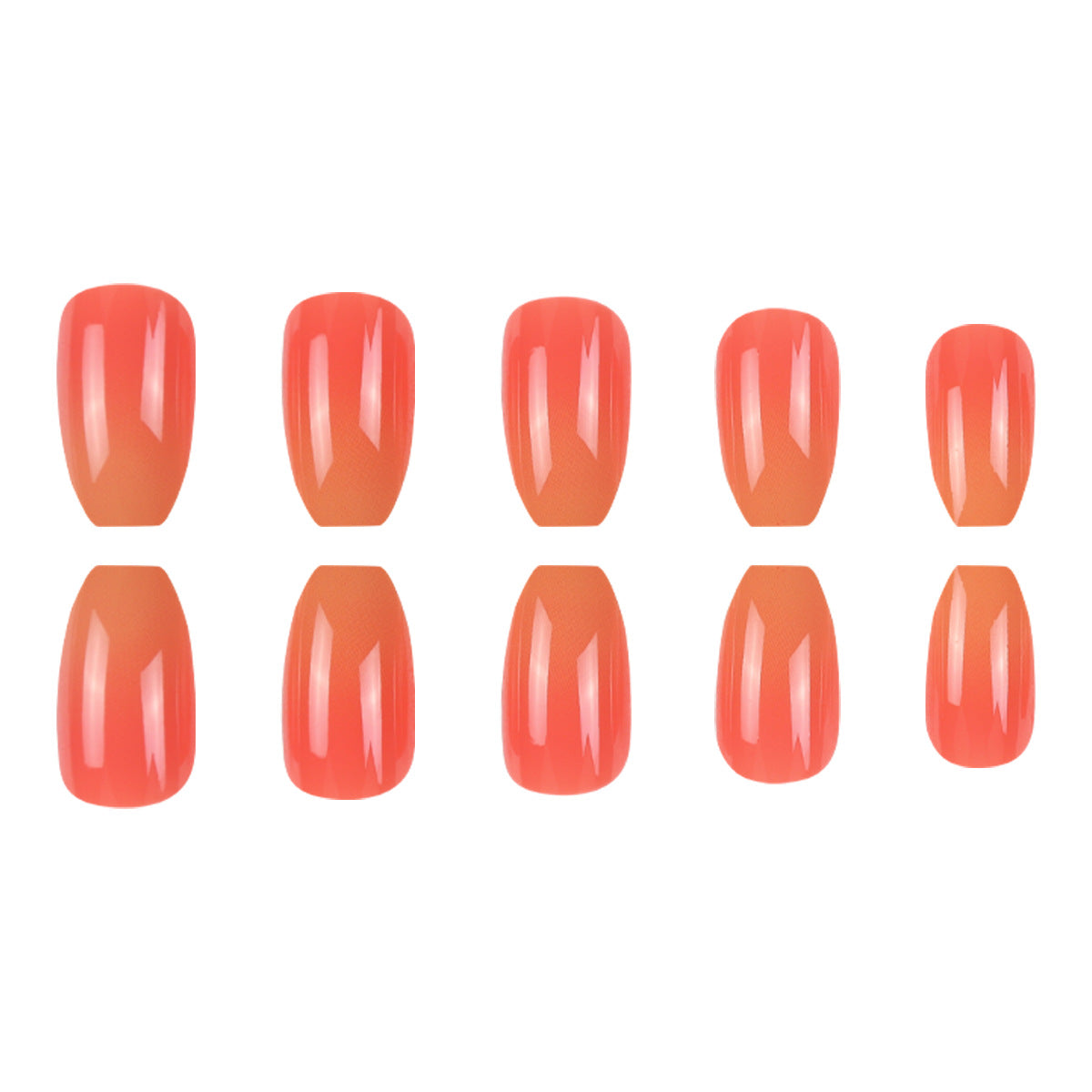 Glossy Ombre Press On Nails