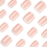 Women's Glossy Nude Press-On Nail Set
