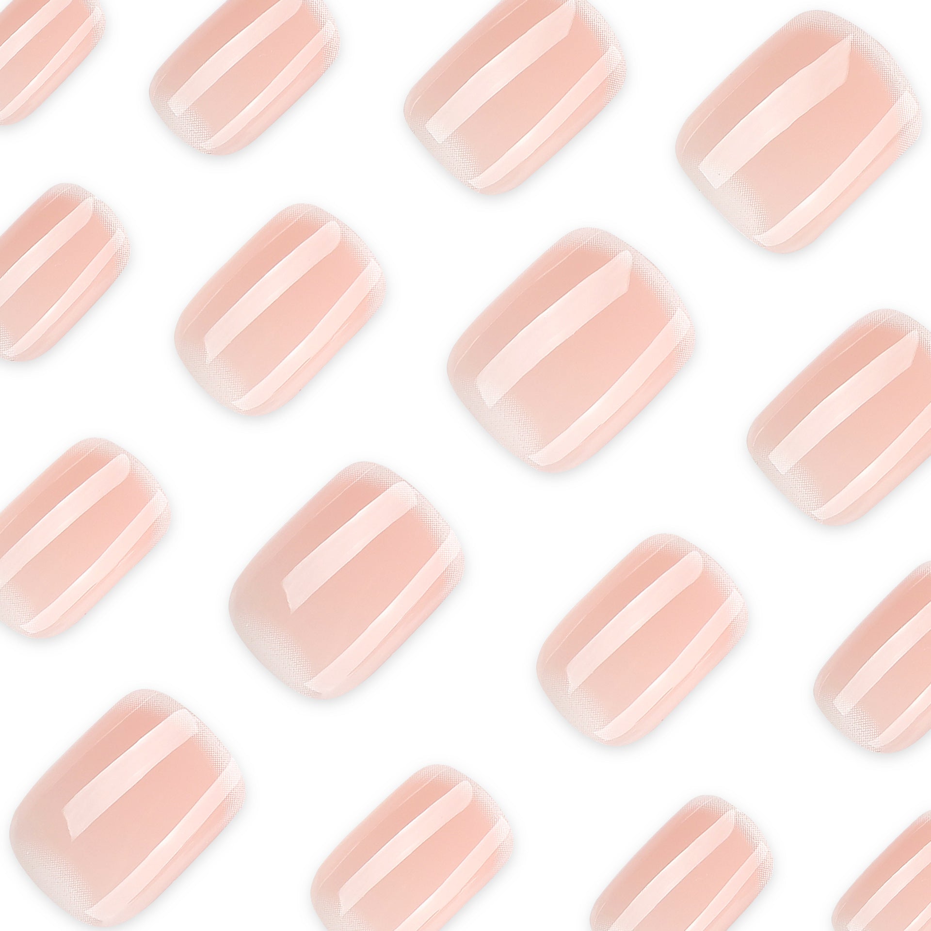 Women's Glossy Nude Press-On Nail Set